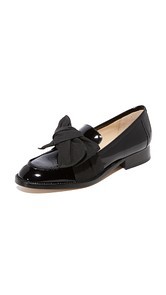 Botkier Violet Bow Loafers