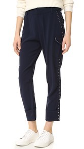 Derek Lam 10 Crosby Easy Cargo Pants with Grommets