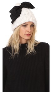 Eugenia Kim Lina Bow Beanie Hat