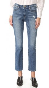 FRAME Le High Straight Jeans