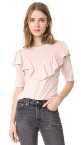 Rebecca Taylor Melange Jersey Tee