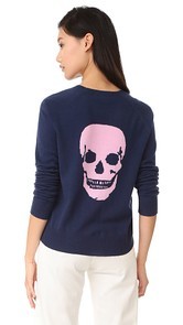 360 SWEATER Amber Skull Cashmere Sweater