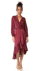 Zimmermann Wrap Flounce Dress