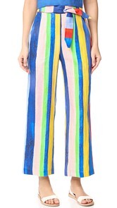 Mara Hoffman High Waisted Tie Front Pants