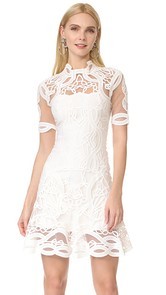 Jonathan Simkhai Truss Appliqué Mini Dress