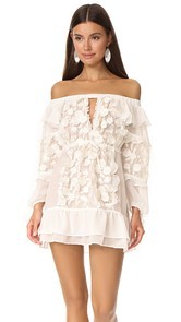 For Love &amp; Lemons Dress Off Shoulder Tunic