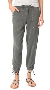 Young Fabulous &amp; Broke YFB Clothing Hayden Studded Pants