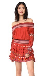 Red Carter Calla Dress