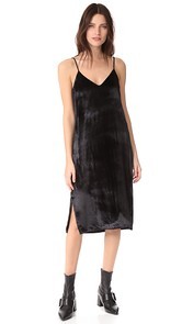 Equipment Nia Velvet Slip Dress