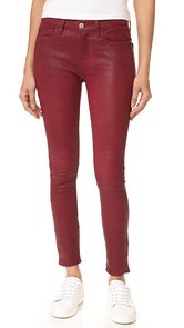 FRAME Le Skinny Leather Pants