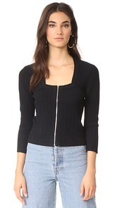 Jonathan Simkhai Released Rib Crop Top