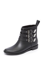 Loeffler Randall Nash Buckled Rain Booties