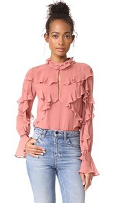 Nicholas Ruffle Layered Blouse