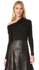 Yigal Azrouel Off Shoulder Matte Top