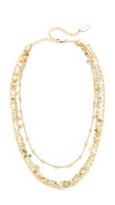 Ela Rae Three Layer Collar Peruvian Opal Necklace