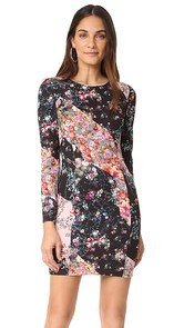 Black Halo Lively Mini Dress