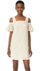 Madewell Cold Shoulder Dress