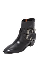 Frye Ellen Short Buckle Booties