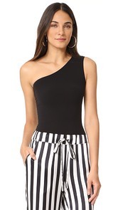 Commando Ballet One Shoulder Thong Bodysuit