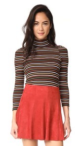 Free People Striped Im Cute Top