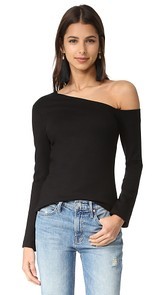 LAGENCE Jenny Cold Shoulder Top