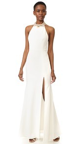 Marchesa Notte Halter Gown