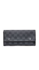 What Goes Around Comes Around Louis Vuitton Graphite Modulable Wallet (Previously Owned)