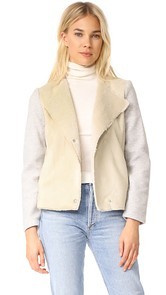 BB Dakota Glenna Bonded Faux Suede Jacket