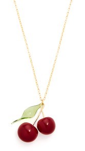 Kate Spade New York Ma Cherie Cherry Pendant Necklace
