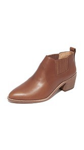 Madewell Reed Low Chelsea Booties