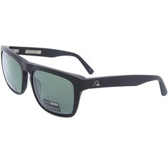 Очки Quiksilver Ferris Premium Matte Black/Plz Green