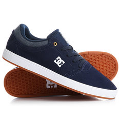 Кеды кроссовки низкие DC Crisis Navy/Blue/White
