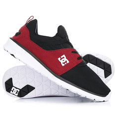 Кроссовки DC Heathrow Black/Oxblood