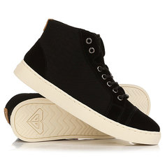 Кеды кроссовки высокие женские Roxy Melbourne Black