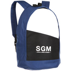 Рюкзак городской S.G.M. B336 Blue/White/Black SGM
