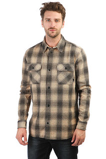 Рубашка в клетку Quiksilver Venicevice Peach Fuzz Venice Vi