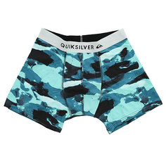Трусы Quiksilver Boxer Poster Moroccan Blue Camo