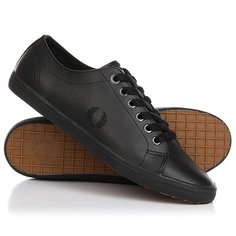 Кеды кроссовки низкие Fred Perry Kingston Leather Black
