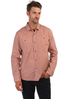 Рубашка Poler Washed Up L/S Woven Dusty Pink
