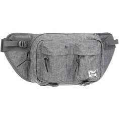 Сумка поясная Herschel Eighteen Raven Crosshatch