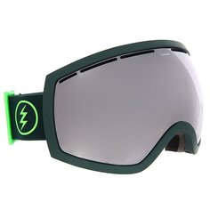 Маска для сноуборда Electric Eg2 Hunter Green Brose/Silver Chrome