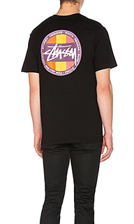 Футболка reggae surf dot - Stussy