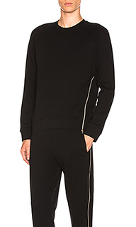 Пуловер с круглым вырезом и смещенной молнией - McQ Alexander McQueen