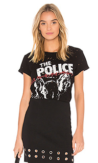 Классическая футболка bess police - Lauren Moshi
