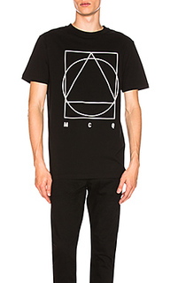 Футболка с круглым вырезом и коротким рукавом - McQ Alexander McQueen