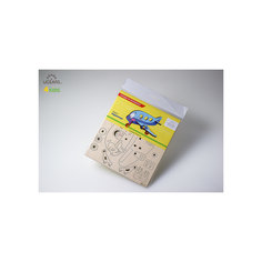 3D-пазл-раскраска "Аэроплан" UGEARS