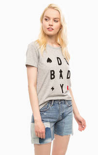 Серая футболка с короткими рукавами Scotch&Soda
