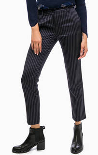 Укороченные брюки в полоску Patrizia Pepe
