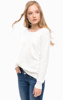 Белый свитер из вискозы Kocca