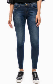 Зауженные джинсы с декоративной отделкой Kocca